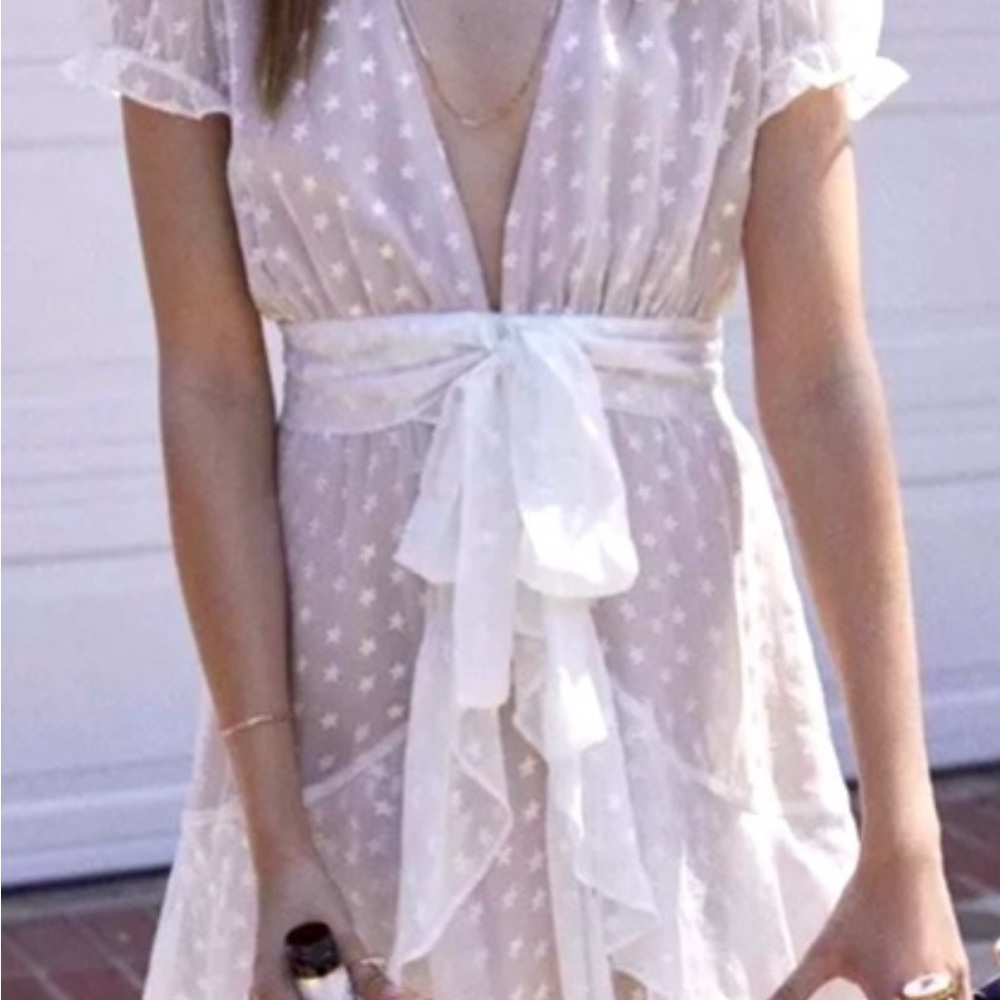 For Love and Lemons Fire Cracker dress nwot